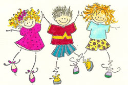 kids dancing