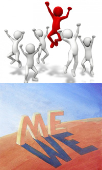 Προστατεύω το εγώ, Προσπαθώ για το εμείς
